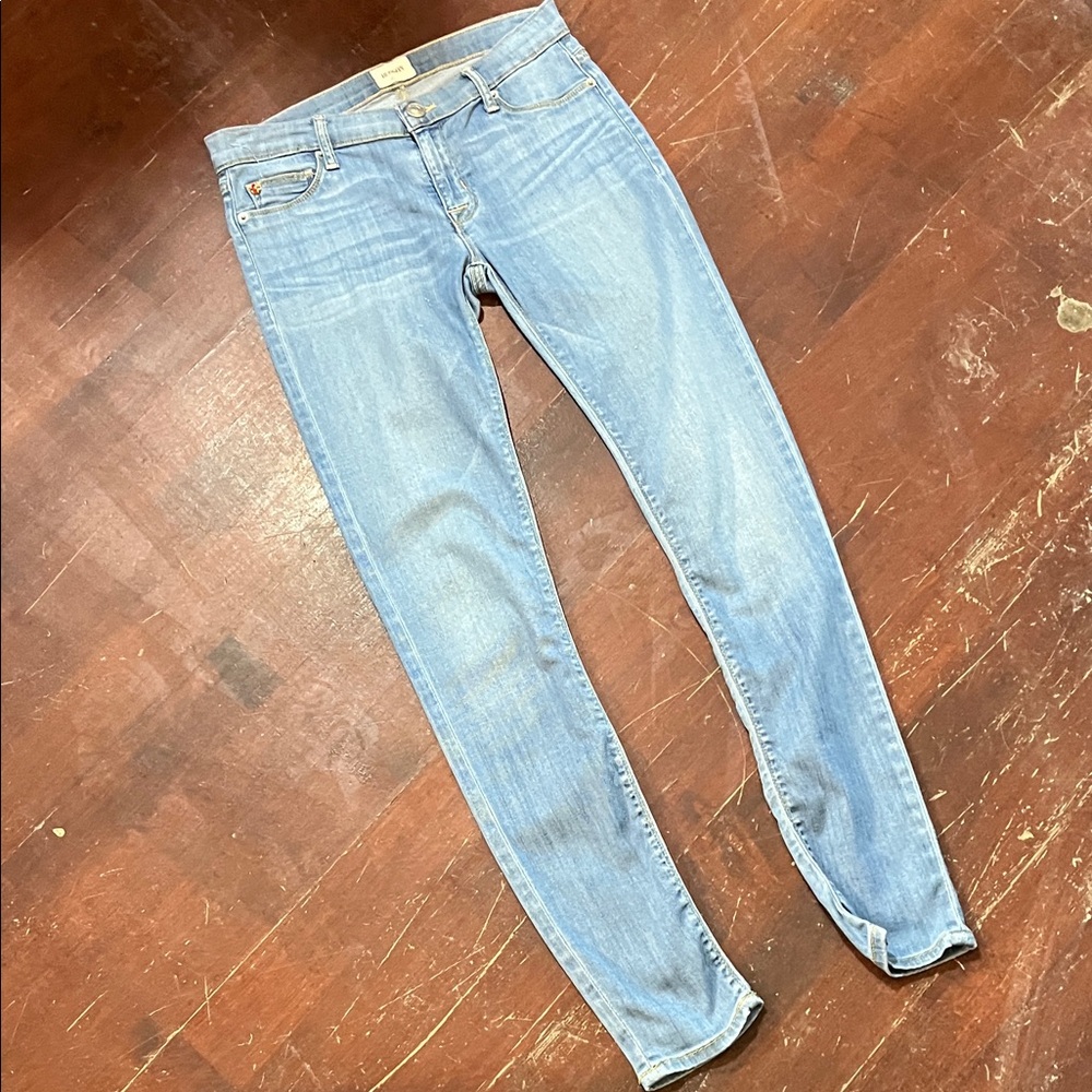 Hudson Jeans Women's Denim Blue Skinny Jeans - Picture 4 of 12